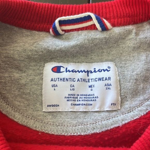 Champion Sweatshirt Red - Picture 3 of 3